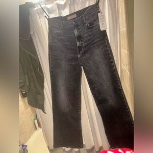 *NWT** 7 for Mankind Lux Vintage high waisted wide leg jeans